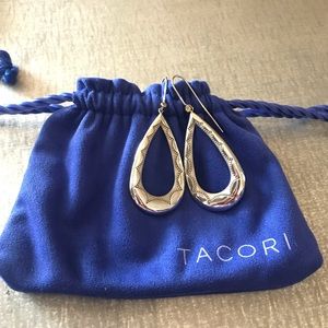 Tacori 925/18yg Dangle Crescent Earrings